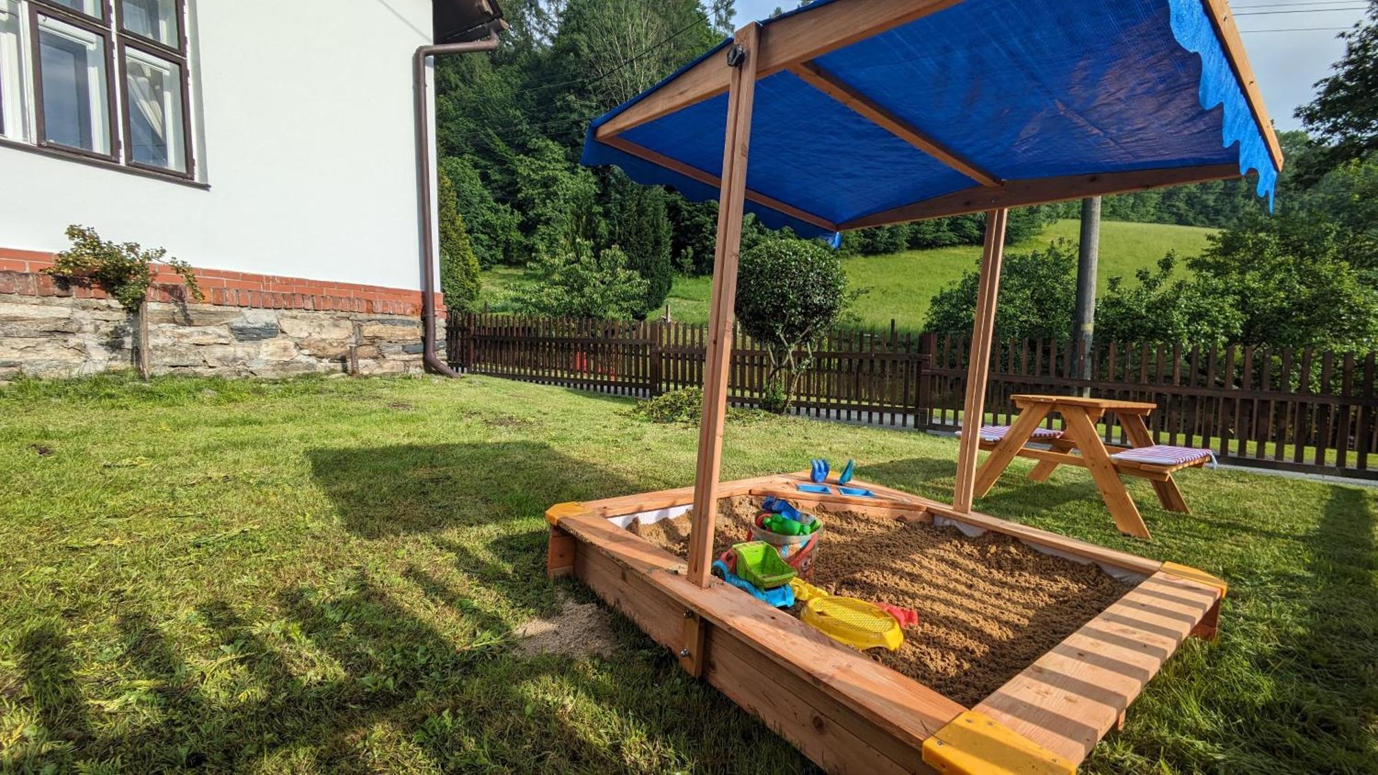 Villa Chaloupka Na Konci Sveta à Raskov Extérieur photo